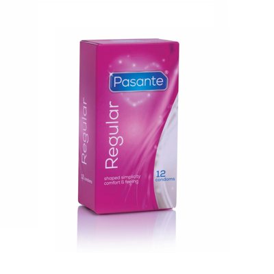 PASANTE REGULAR, prezervatyvai, 12 vnt