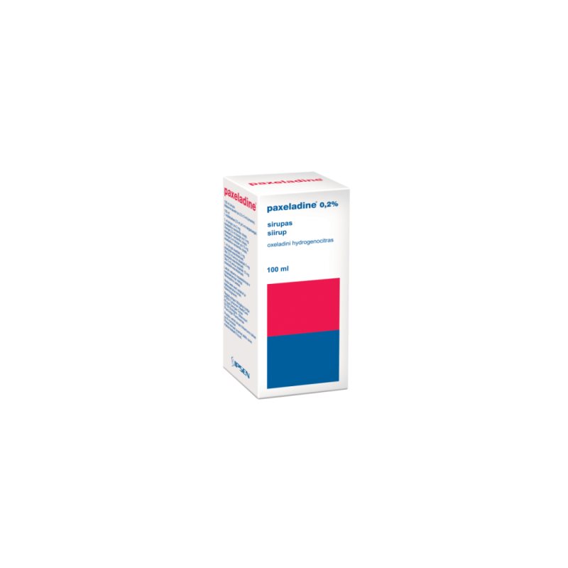 PAXELADINE 2mg/ml sir. (+matav.š.), 100 ml