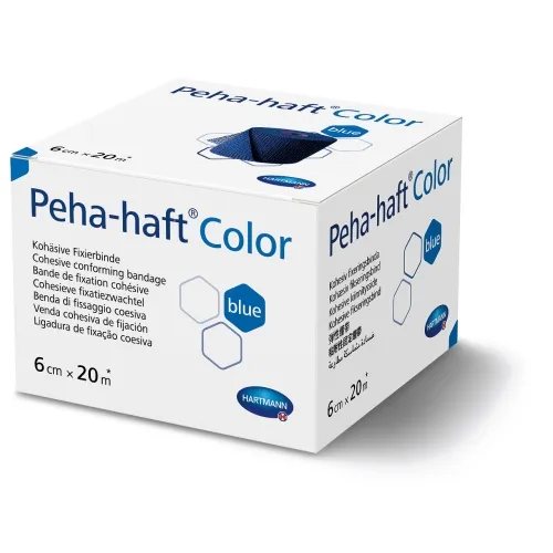 PEHA-HAFT COLOR tvarstis, x 20m, mėlynas, 1 vnt., 6 cm