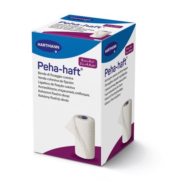 PEHA-HAFT savaime fiksuojantis, palaikantis tvarstis, x 4 m, 1 vnt., 8 cm
