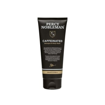 PERCY NOBLEMAN šampūnas ir kūno prausiklis su kofeinu, 200 ml