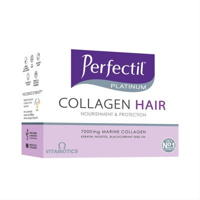 PERFECTIL PLATINUM COLLAGEN HAIR, 10 buteliukų po, 50 ml