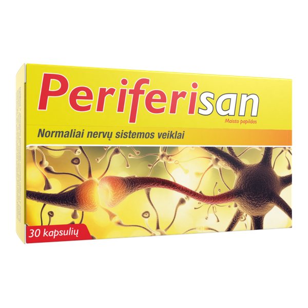 PERIFERISAN maisto papildas, 30 kaps.