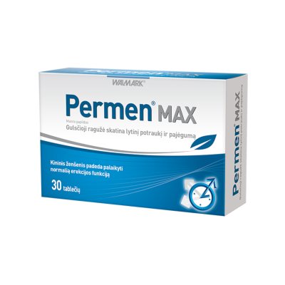 Permen MAX tabletės N30