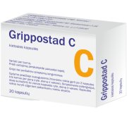 Peršalimui GRIPPOSTAD C 200mg/150mg/25mg/2,5mg, 20 kaps.