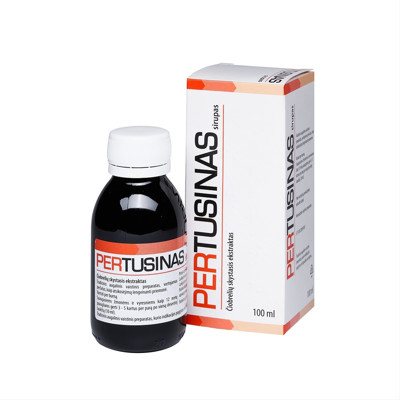 PERTUSINAS, sirupas, 100 ml