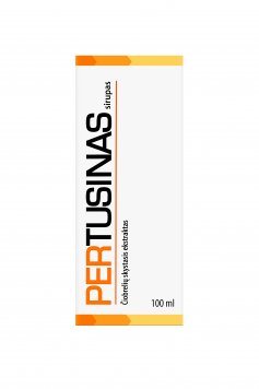 PERTUSINAS sirupas N1, 100 ml