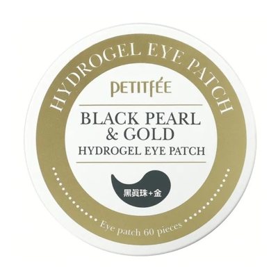 PETITFEE Black Pearl & Gold hidrogelinės paakių pagalvėlės, N60