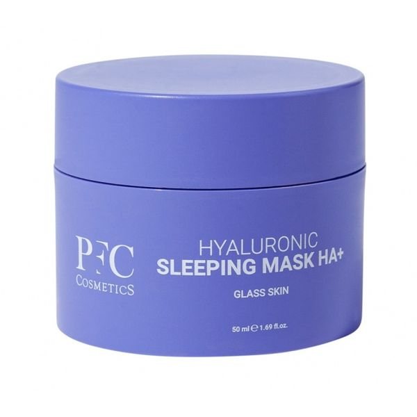 PFC naktinė veido kaukė-kremas su hialurono rūgštimi HYALURONIC HA+, 50 ml