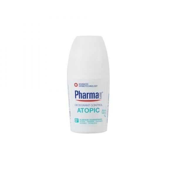 PHARMA LINE dezodorantas sausai ir atopinei odai, 50 ml