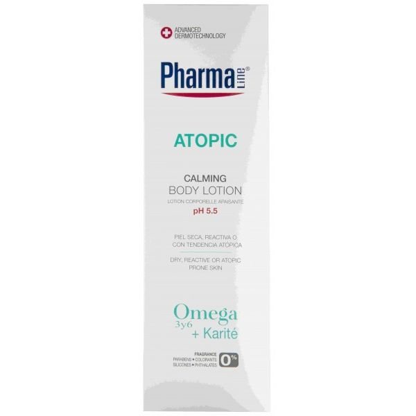 PHARMA LINE raminantis kūno losjonas ATOPIC, 200 ml