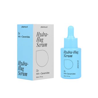 PHARMA OIL serumas su hialuronu ir keramidais HYDRA HUG, 30 ml