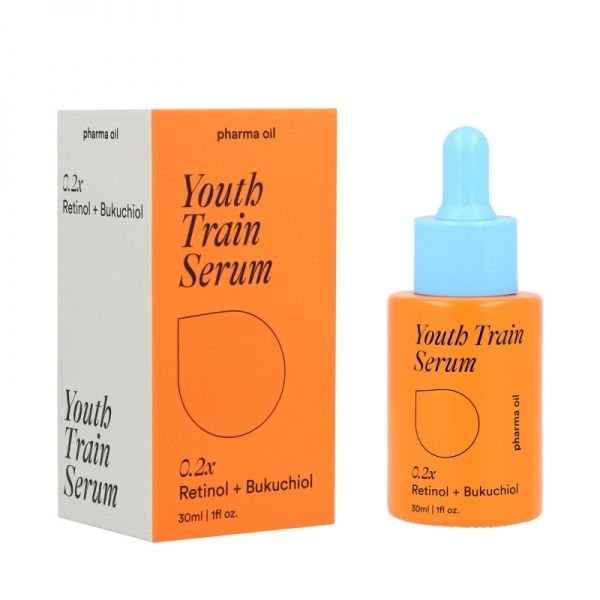 PHARMA OIL veido serumas YOUTH TRAIN, 30 ml