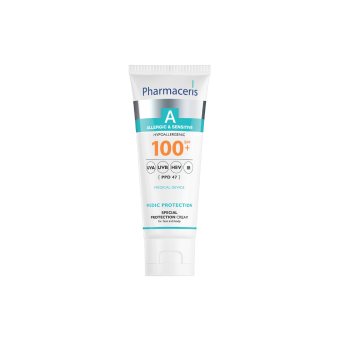 PHARMACERIS A apsauginis veido ir kūno kremas MEDIC PROTECTION, SPF 100, 75 ml
