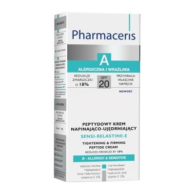 PHARMACERIS A, SENSI RELASTINE E kremas, SPF20, 50 ml