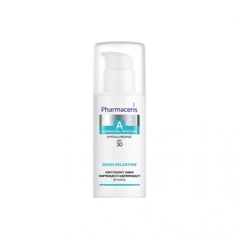 PHARMACERIS A, SENSI RELASTINE kremas jautriai, brandžiai odai, SPF30, 50 ml