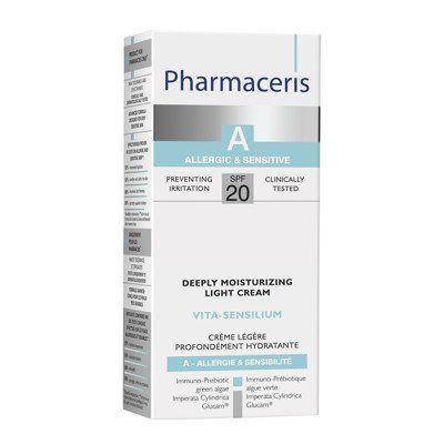 PHARMACERIS A VITA SENSILIUM, drėkinamasis kremas, SPF20, 50 ml