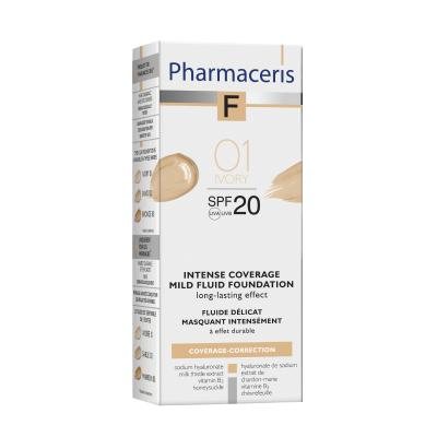 PHARMACERIS F Intensive Coverage pudra nr.1, SPF20, 30 ml