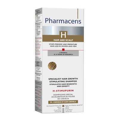PHARMACERIS H STIMUPURIN, augimą skatinantis šampūnas, 250 ml