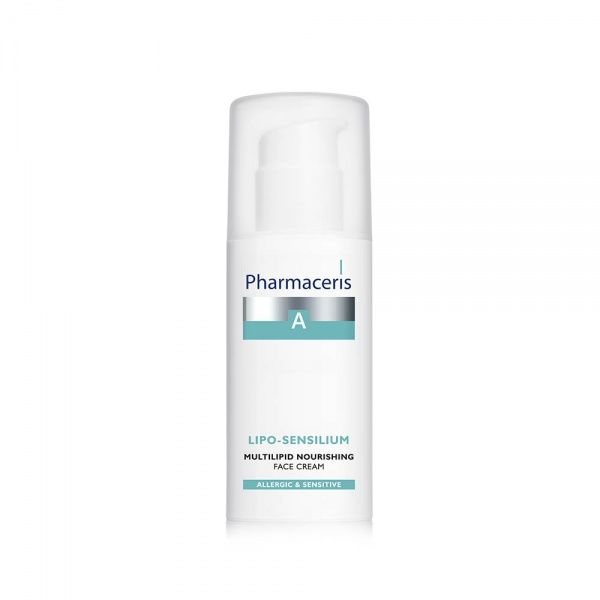 PHARMACERIS multilipidinis tonizuojantis veido kremas A LIPO-SENSILIUM, 50 ml