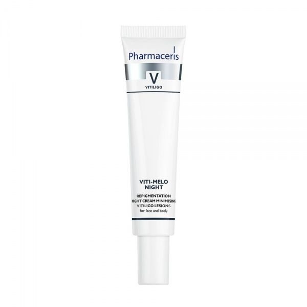 PHARMACERIS naktinis veido ir kūno kremas V VITI MELO NIGHT, 40 ml