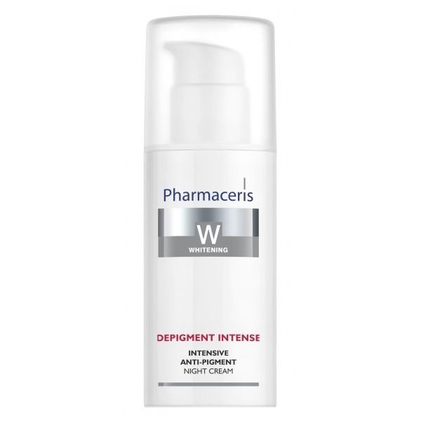 PHARMACERIS naktinis veido kremas W DEPIGMENT INTENSE, 50 ml