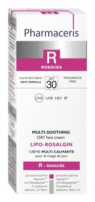 PHARMACERIS R LIPO ROSALGIN raminamasis kremas, SPF30, 30 ml