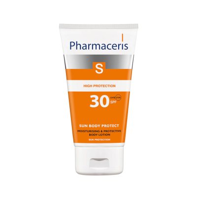 PHARMACERIS S, BODY PROTECT drėkinamasis kūno kremas, SPF30, 150 ml