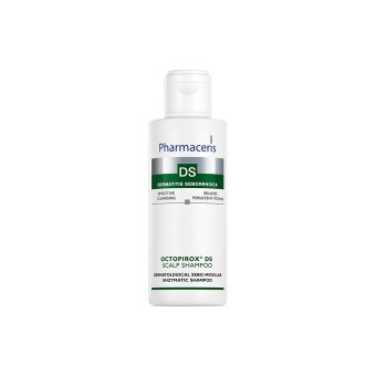 PHARMACERIS šampūnas riebiai, pleiskanojančiai ir sudirgusiai odai DS, OCTOPIROX, 125 ml