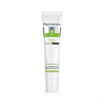 PHARMACERIS T COMEDO ACNE, kremas nuo inkštirų, 40 ml