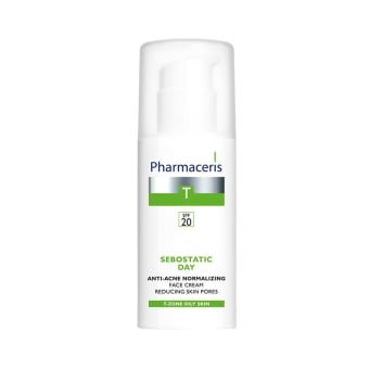 PHARMACERIS T dieninis kremas SEBOSTATIC, SPF20, 50 ml