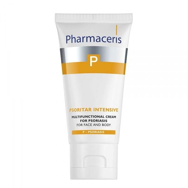 PHARMACERIS veido ir kūno kremas žvynelinės pažeistai odai P PSORITAR INTENSIVE, 50 ml