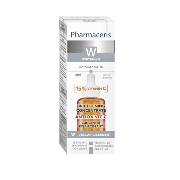 PHARMACERIS veido koncentratas su vitaminu C W ANTIOX, 30 ml