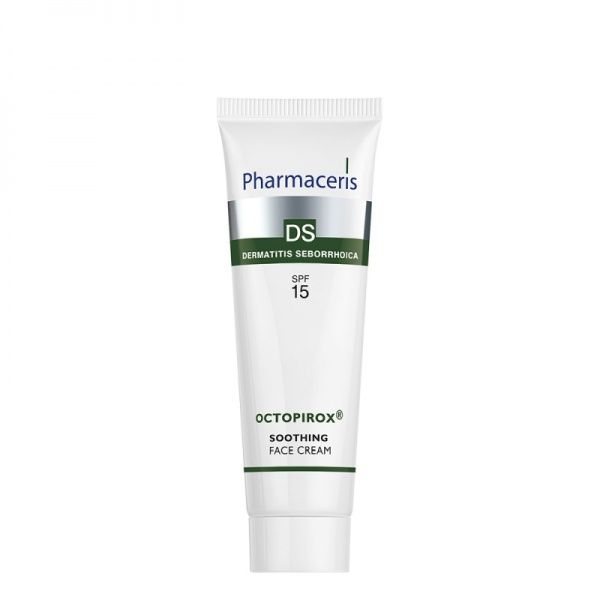 PHARMACERIS veido kremas DS OCTOPIROX, SPF15, 30 ml