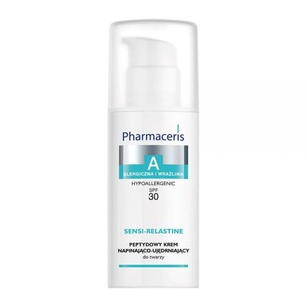 PHARMACERIS veido kremas jautriai, brandžiai odai A SENSI-RELASTINE, SPF30, 50 ml
