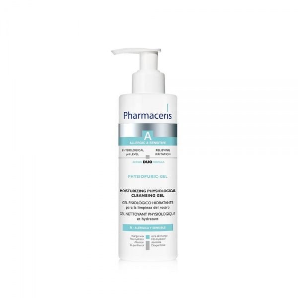 PHARMACERIS veido prausimosi gelis A PHYSIOPURIC GEL, 190 ml