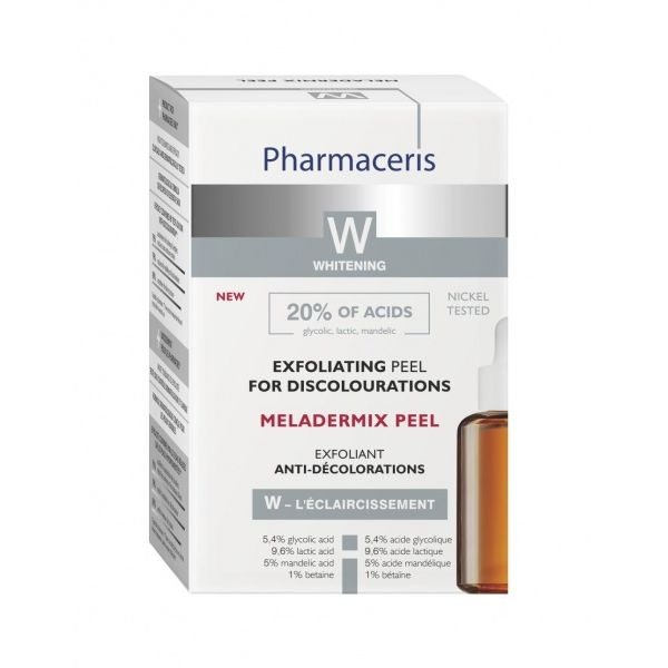 PHARMACERIS veido šveitiklis W MELADERMIX PEEL, 30 ml