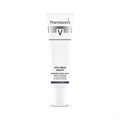 PHARMACERIS V,VITI MELO NIGHT, naktinis kremas, 40 ml