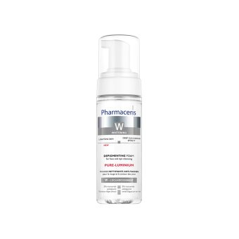 PHARMACERIS W prausiamosios putos nuo pigmentacijos PURE-LUMINUM, 150 ml