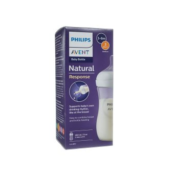 PHILIPS AVENT buteliukas NATURAL RESPONSE SCY903/01, 260 ml