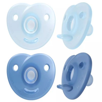 PHILIPS AVENT, Čiulptukas silikoninis, nuo 0-6 mėn. N2 RAMINAMASIS SCF099/26