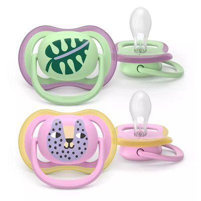 PHILIPS AVENT, Čiulptukas silikoninis, nuo 6-18 mėn. N2 „Ultra air“ SCF087/13