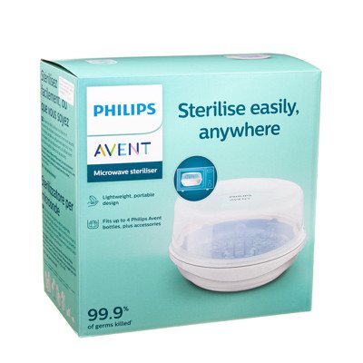 PHILIPS AVENT, garų sterilizatorius "Ekspress II" skirtas mikrobangų krosnelėms, SCF281/02