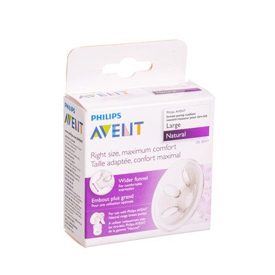 PHILIPS AVENT, pientraukio pagalvėlė "Natural", plati, masažinė, SCF167/01