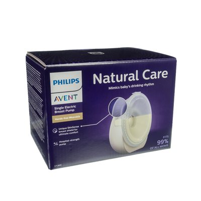 PHILIPS AVENT, pientraukis, elektrinis, laisvų rankų "Natural Care", SCF494/11, 1 vnt