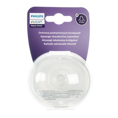 PHILIPS AVENT, silikoniniai antspeniai, vidutiniai, SCF153/03, 2 vnt., 21 mm