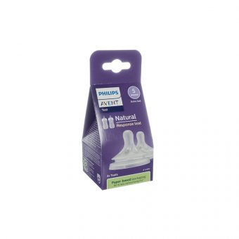 PHILIPS AVENT silikoninis žindukas, greita tėkmė NATURAL RESPONSE SCY965/02, N2