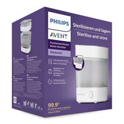 PHILIPS AVENT sterilizatorius kūdikių buteliukams, elektrinis, SCF291/00 (1/791)