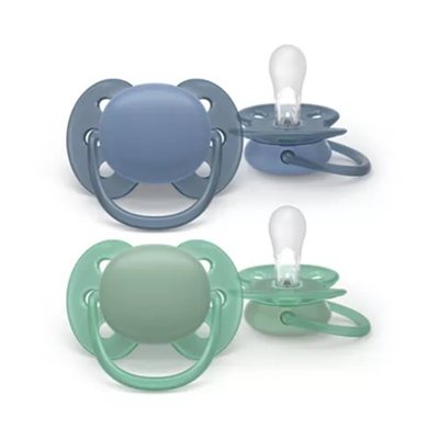 PHILIPS AVENT „Ultra soft“ Čiulptukas, silikoninis nuo 6-18 mėn. N2 SCF091/42