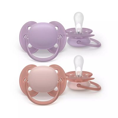 PHILIPS AVENT „Ultra soft“ Čiulptukas, silikoninis nuo 6-18 mėn. N2 SCF091/43